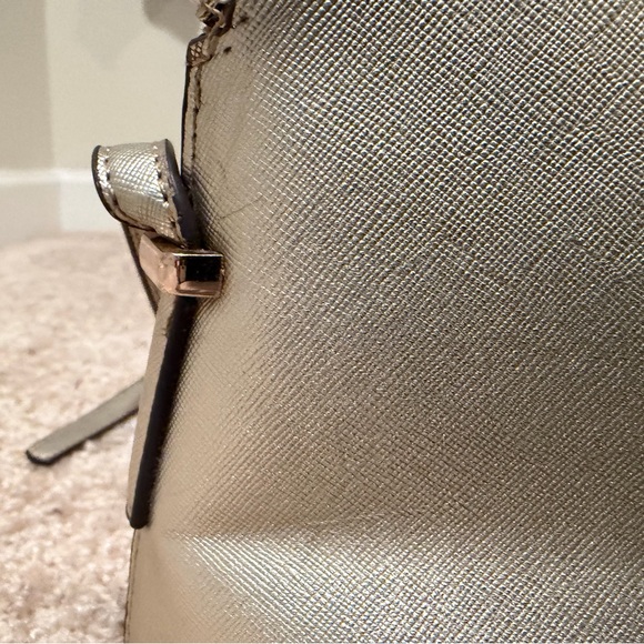 Kate Spade Metallic Gold Crossbody Bag - Picture 3 of 10